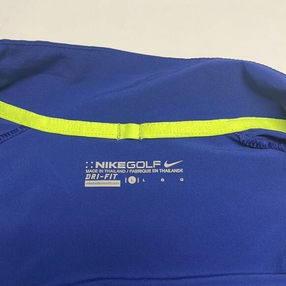 Nike Golf Dri Fit Long Sleeve Full Zip Mock Neck Layering Jacket-Large (Juniors) - Picture 11 of 13